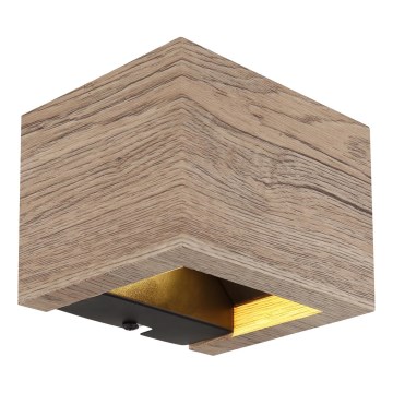 Globo - Applique murale LED/8W/230V marron