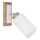Globo - Applique murale spot 1xE27/60W/230V chêne/blanc