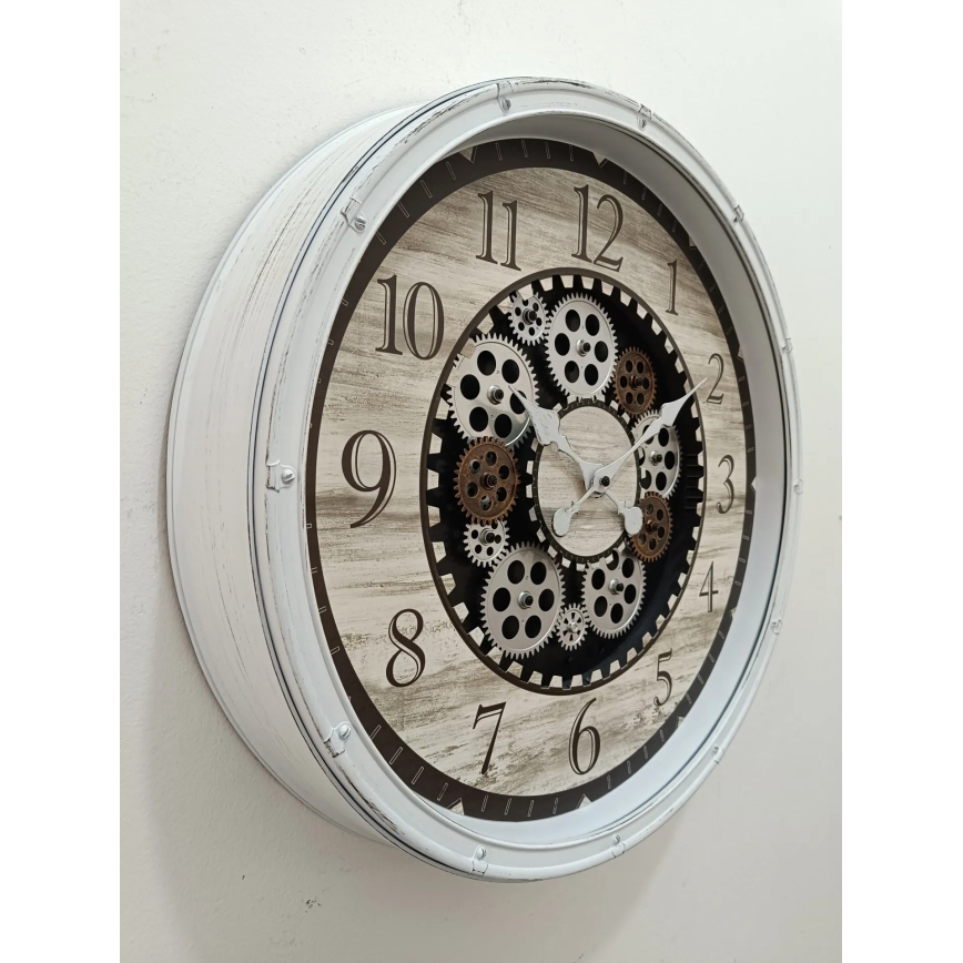 Globo - Horloge murale Ø 50,8 cm, 1 pile AA