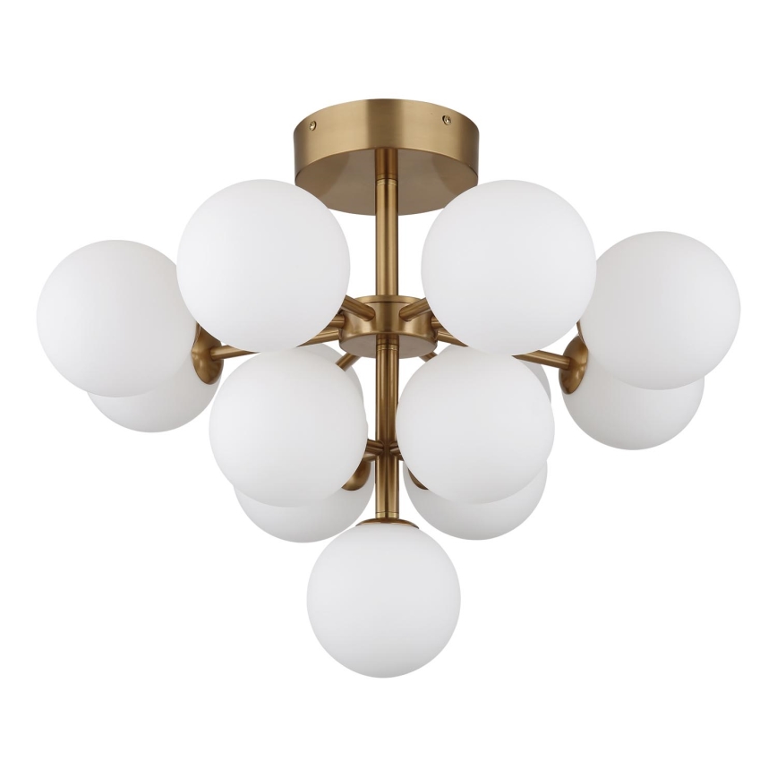 Globo - Bevestigde hanglamp 13xG9/5W/230V diameter 56 cm goud