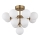 Globo - Bevestigde hanglamp 13xG9/5W/230V diameter 56 cm goud