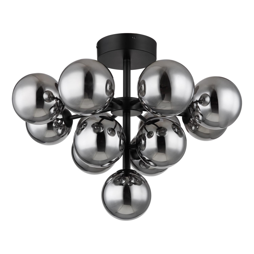 Globo - Bevestigde hanglamp 13xG9/5W/230V diameter 56 cm zwart
