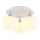 Globo - Bevestigde hanglamp 3xE27/40W/230V wit