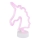 Globo - Décoration de table LED néon LED/2W/3xAA licorne