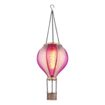Globo - Décoration solaire suspendue 20xLED/0,5W/3V IP44 montgolfière