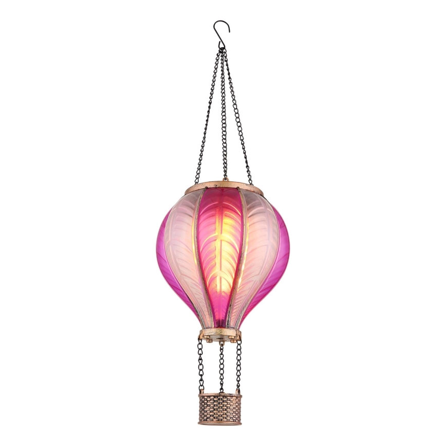 Globo - Décoration solaire suspendue 20xLED/0,5W/3V IP44 montgolfière