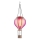 Globo - Décoration solaire suspendue 20xLED/0,5W/3V IP44 montgolfière
