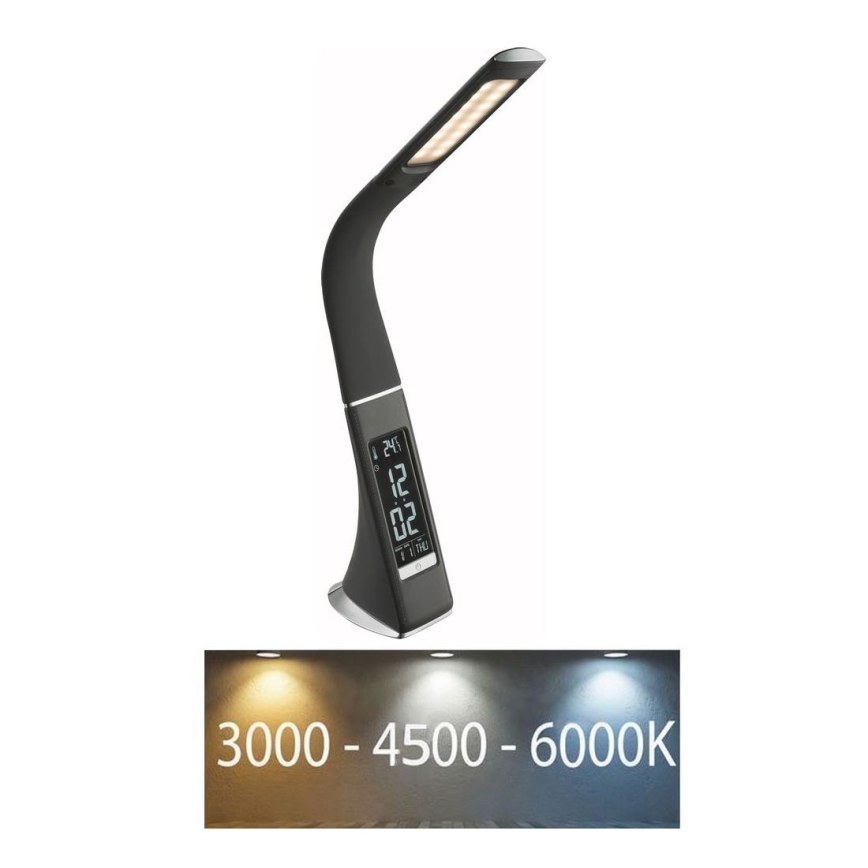 Globo - Dimbaar LED touch tafellampje met een scherm LED/6,5W/230V 3000/4500/5800K antraciet