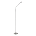 Globo - Dimbare aanraak-LED-vloerlamp LED/6,5W/230V 2700/3350/4000K mat chroom
