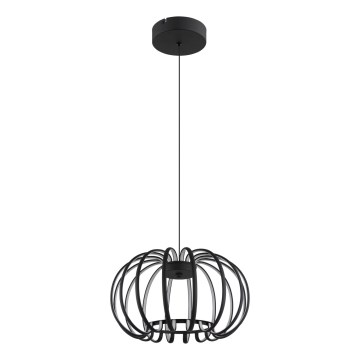 Globo - dimbare LED-hanglamp met kabel LED/40W/230V 3000K zwart
