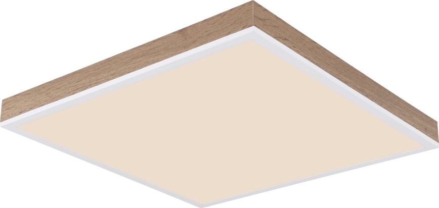 Globo - Dimbare LED plafondlamp LED/24W/230V 2700-6500K + afstandsbediening bruin/wit