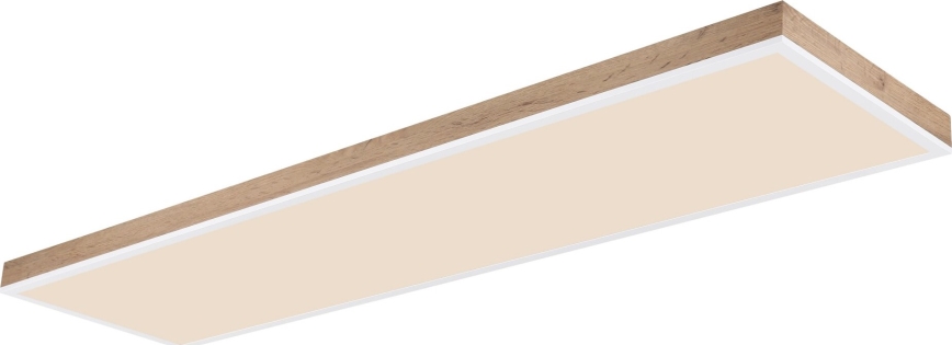 Globo - Dimbare LED plafondlamp LED/36W/230V 2700-6500K + afstandsbediening bruin/wit