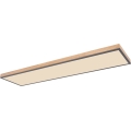 Globo - Dimbare LED-plafondlamp LED/36W/230V 2700-6500K bruin/grijs + afstandsbediening