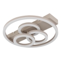 Globo - Dimbare LED-plafondlamp LED/40W/230V 2700-6500K Ø 35x33 cm messing + afstandsbediening