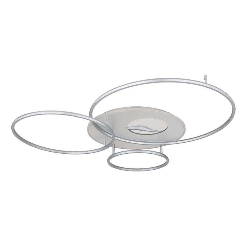 Globo - Dimbare LED-plafondlamp LED/70W/230V 2700-6500K mat chroom + afstandsbediening