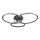 Globo - Dimbare LED-plafondlamp LED/72W/230V 2700-6000K 50x75 cm + afstandsbediening
