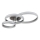 Globo - Dimbare LED-plafondlamp LED/72W/230V 2700-6000K zilverkleurig + afstandsbediening