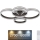 Globo - Dimbare LED plafondlamp LED/90W/230V 2700K-6000K + afstandsbediening