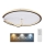 Globo - Dimbare LED plafondlamp RODAN LED/50W/230V 3000-6000K + afstandsbediening