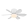 Globo - Dimbare LED-plafondventilator LED/5W/230V 2700-6500K wit + afstandsbediening