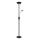 Globo - Dimbare LED Staande lamp LED/20W/230V + LED/5,5W 3000K zwart/goud