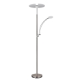Globo - dimbare LED-vloerlamp LED/40W/230V + LED/5,5W 2700/4000/6000K mat chroom