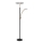 Globo - Dimbare LED-vloerlamp LED/40W/230V + LED/5,5W 2700/4000/6000K zwart
