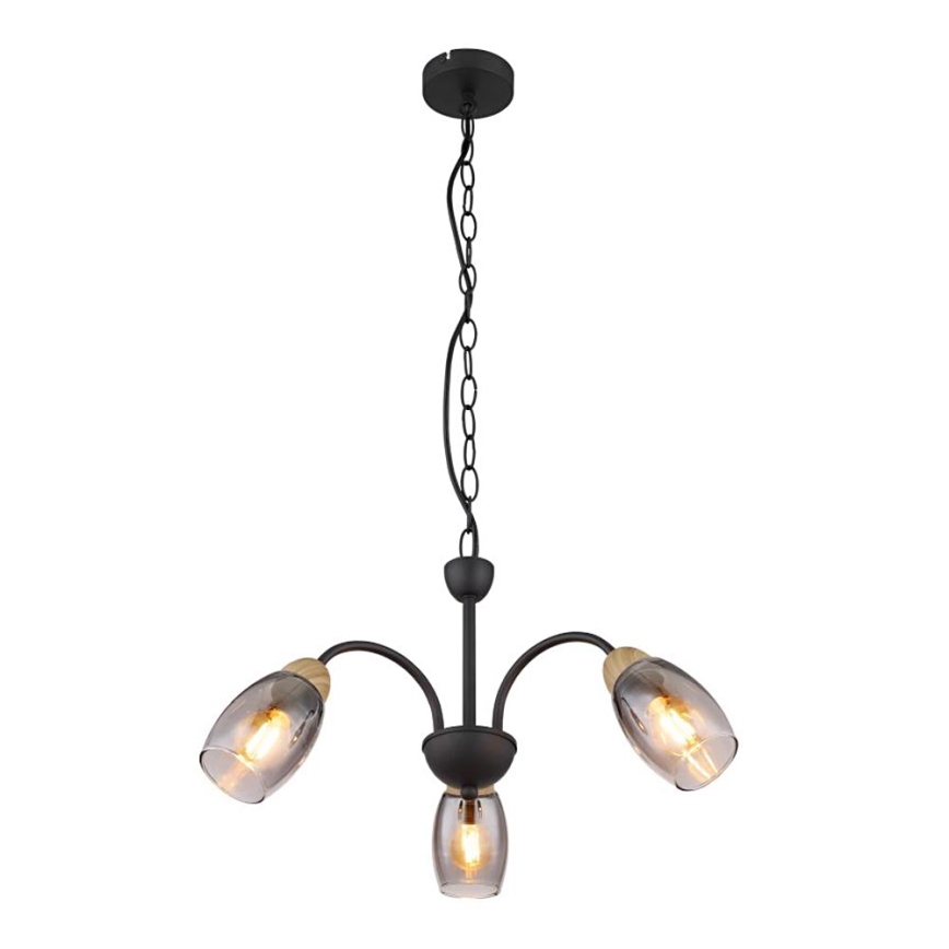 Globo - Hanglamp aan een ketting 3xE14/25W/230V
