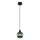 Globo - Hanglamp aan een koord 1xE27/25W/230V diameter 15 cm groen