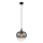 Globo - Hanglamp aan een koord 1xE27/40W/230V diameter 24 cm zwart