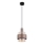 Globo - Hanglamp aan een koord 1xE27/60W/230V diameter 18,5 cm