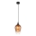 Globo - Hanglamp aan een koord 1xE27/60W/230V diameter 18 cm koper