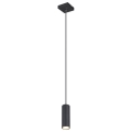 Globo - Hanglamp aan een koord 1xGU10/35W/230V zwart