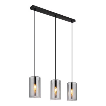 Globo - Hanglamp aan een koord 3xE14/25W/230V zwart