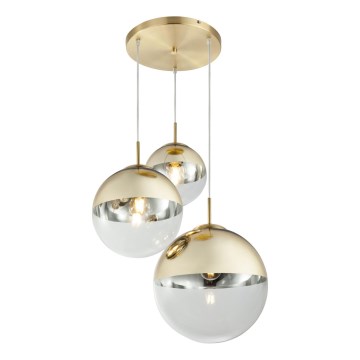 Globo - Hanglamp aan een koord 3xE27/40W/230V diameter 51 cm