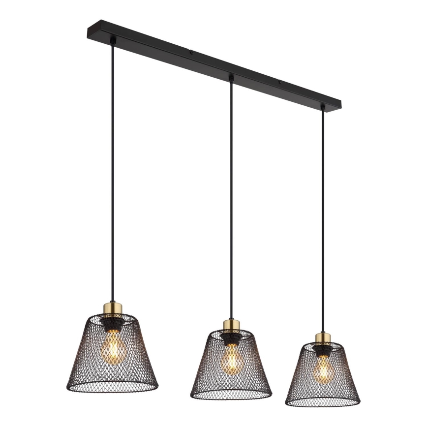 Globo - Hanglamp aan een koord 3xE27/40W/230V