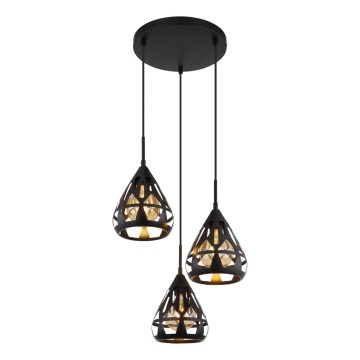 Globo - Hanglamp aan een koord 3xE27/40W/230V