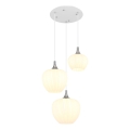 Globo - Hanglamp aan een koord 3xE27/40W/230V wit