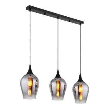 Globo - Hanglamp aan een koord 3xE27/60W/230V