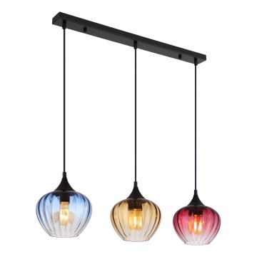 Globo - Hanglamp aan een koord 3xE27/60W/230V