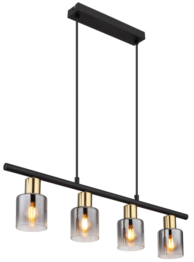 Globo - Hanglamp aan een koord 4xE14/25W/230V
