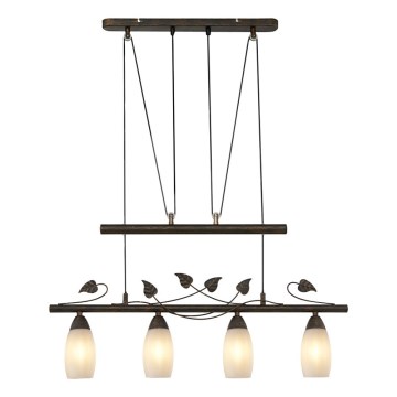 Globo - Hanglamp aan een koord 4xE14/28W/230V