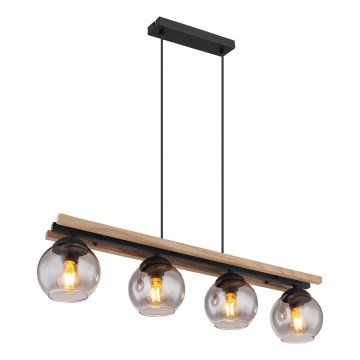 Globo - Hanglamp aan een koord 4xE27/25W/230V