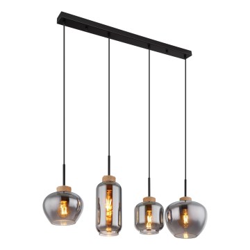 Globo - Hanglamp aan een koord 4xE27/40W/230V