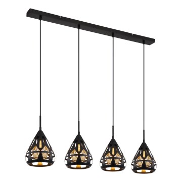 Globo - Hanglamp aan een koord 4xE27/40W/230V