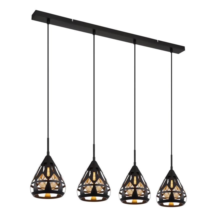 Globo - Hanglamp aan een koord 4xE27/40W/230V