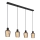 Globo - Hanglamp aan een koord 4xE27/40W/230V zwart