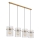 Globo - Hanglamp aan een koord 4xE27/60W/230V goud