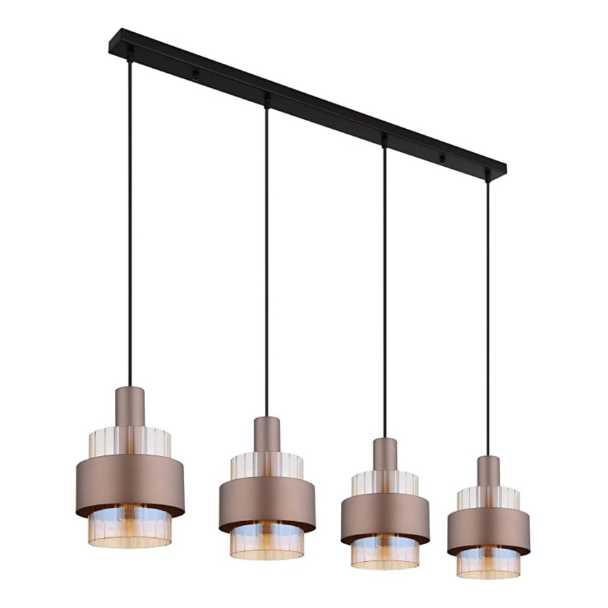 Globo - Hanglamp aan een koord 4xE27/60W/230V