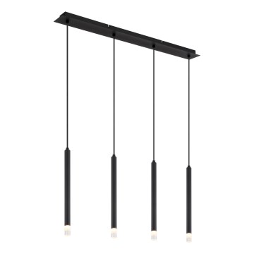 Globo - Hanglamp aan een koord 4xG9/4W/230V zwart
